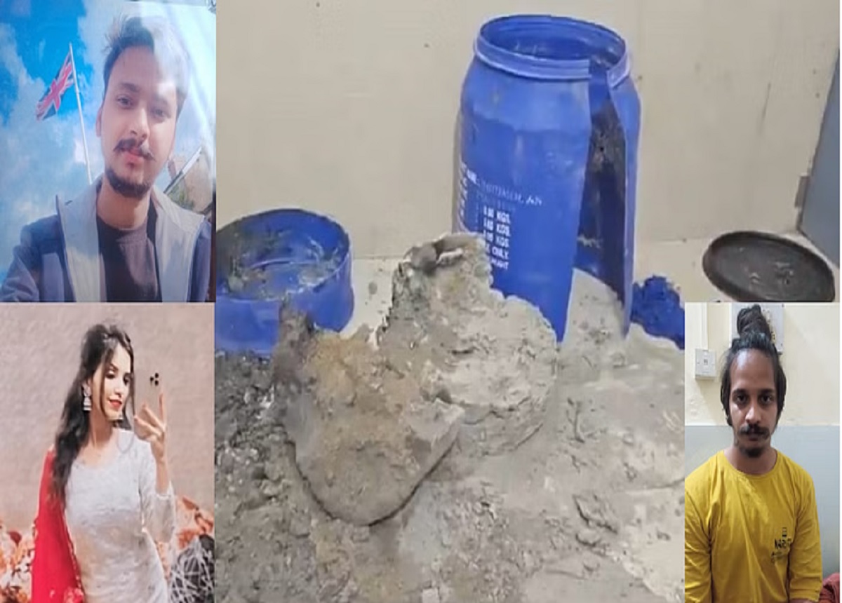 Murder : પતિની હત્યા કરી હાથ પગ અને માથુના ટુકડા કરી સિમેન્ટમાં દાટ્યા