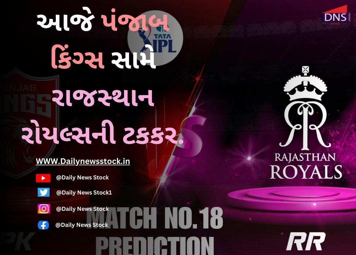 IPL 2025 : આજે પંજાબ કિંગ્સ સામે રાજસ્થાન રોયલ્સની ટકકર.
