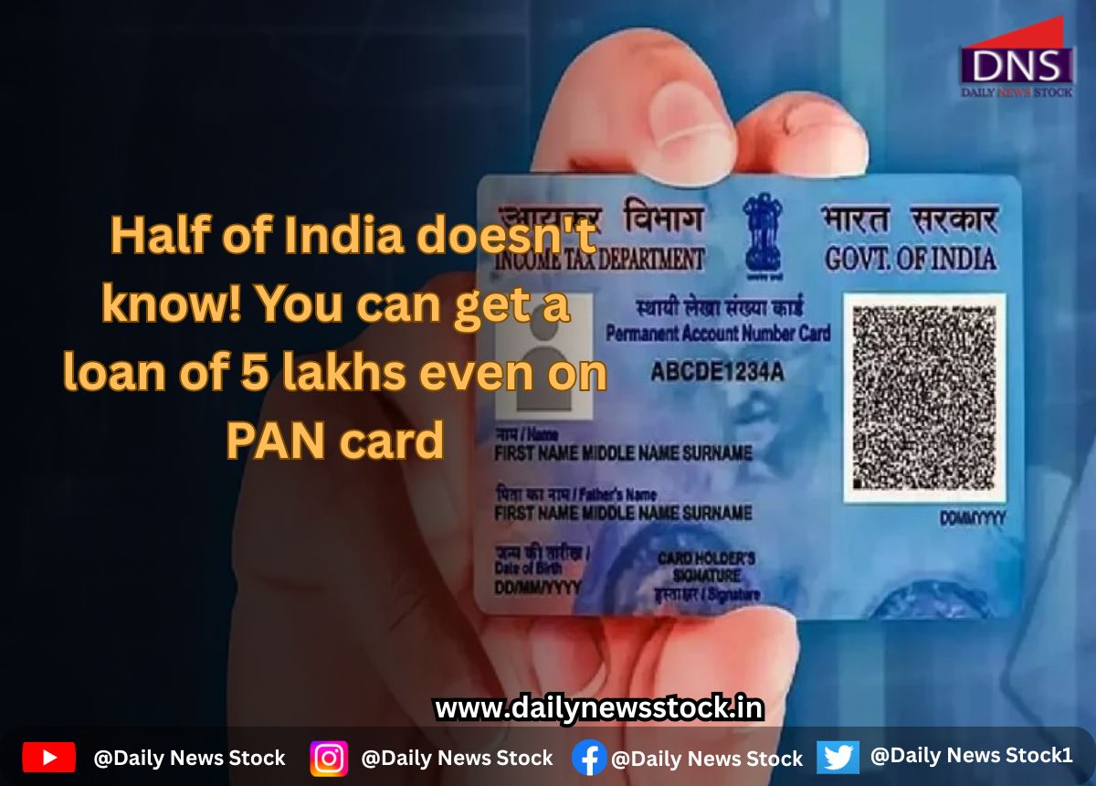 pan card daily news stock