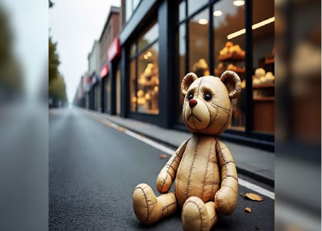 teddy bear daily news stock
